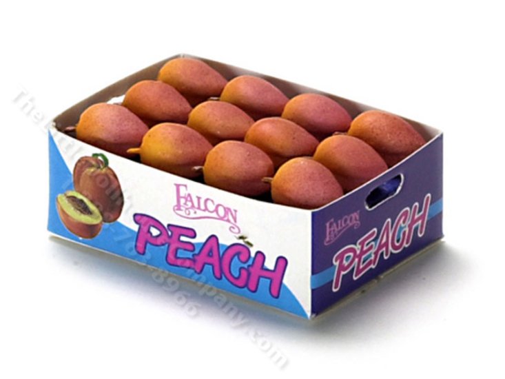 (image for) Miniature Peach Case for Dollhouses