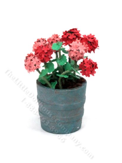 (image for) Dollhouse Miniature Red Verbena