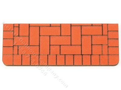 (image for) Miniature Medium Brick Steps for Dollhouses