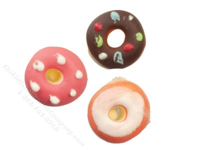(image for) Miniature Doughnut with Sprinkles for Dollhouses (1/pk)