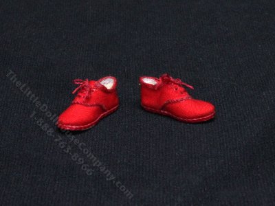 (image for) Miniature Keds Tennis Shoes by Judith Blondell - Red