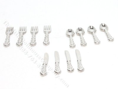 (image for) 12 Piece Fancy Flatware Cutlery Set