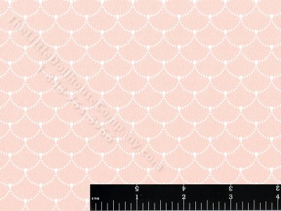 (image for) Light Pink Scales Miniature Wallpaper for Dollhouses
