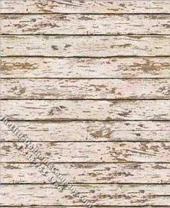 (image for) Cream Distressed Wood Pattern Miniature Wallpaper for Dollhouses