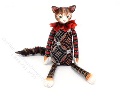 (image for) Miniature Orange Tabby Cat by K Kuti Designs