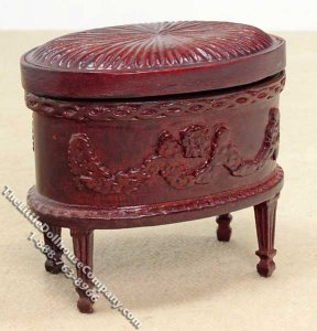 (image for) Dollhouse Scale Model Mahogany Chest
