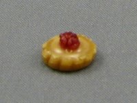 (image for) Dollhouse Scale Model Raspberry Tart