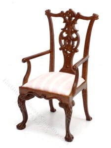 (image for) Miniature Chippendale Armchair C 1760