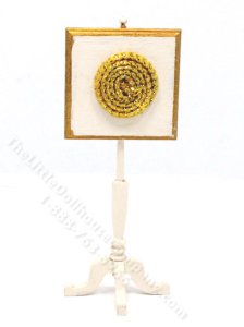 (image for) Miniature Handmade Fire Screen for Dollhouses