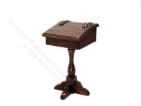 Miniature Signed Bible Pedestal by Michael Mortimer (image for) Miniature Signed Bible Pedestal by Michael Mortimer