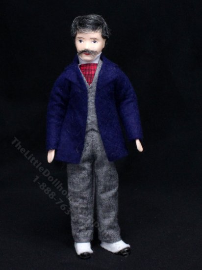 (image for) Ernesto Flexible Man Doll by Erna Meyer for Dollhouses