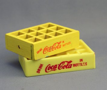 (image for) Dollhouse Miniature Bottle Crate