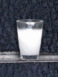 (image for) Miniature Glass of Milk for Dollhouses