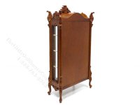 (image for) Miniature Walnut Renaissance Display Cabinet for Dollhouses