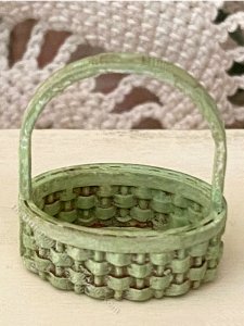 (image for) Miniature Oval Easter Basket Kit - Medium