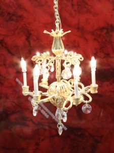 (image for) Miniature Schubert Chandelier