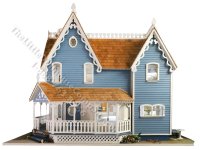 (image for) Vintage Assembled Pierce Dollhouse
