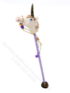 (image for) Miniature Hobby Unicorn for Dollhouses