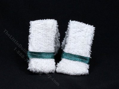 (image for) Miniature Bathroom Towels for Dollhouses