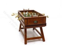 (image for) Miniature Walnut Finish Foosball Table for Dollhouses