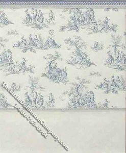 (image for) Dollhouse Scale Model Wallpaper 3 pc. Set