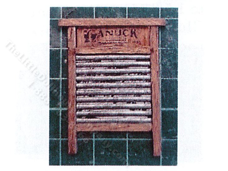(image for) Miniature Washboard Kit for Dollhouses