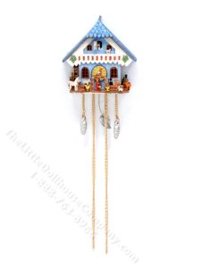(image for) Miniature Farmyard Cuckoo Clock for Dollhouses by Volker Arnold