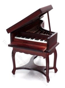 (image for) Miniature Pianoforte for Dollhouses