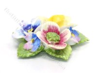 (image for) Miniature Bone China Floral Centerpiece