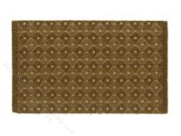 (image for) Miniature Green Diamond Rug for Dollhouses