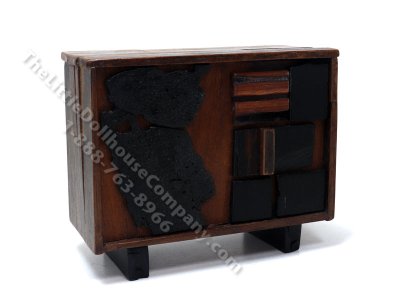 (image for) Miniature Modern Wabi Sabi Cabinet by PRD Miniatures