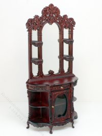 (image for) Mahogany Victorian Etagere