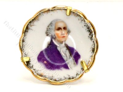 (image for) Miniature President Washinton Porcelain Plate