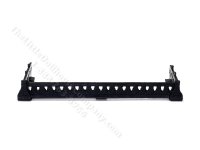 (image for) Miniature Decorated Fireplace Fender for Dollhouses - Black