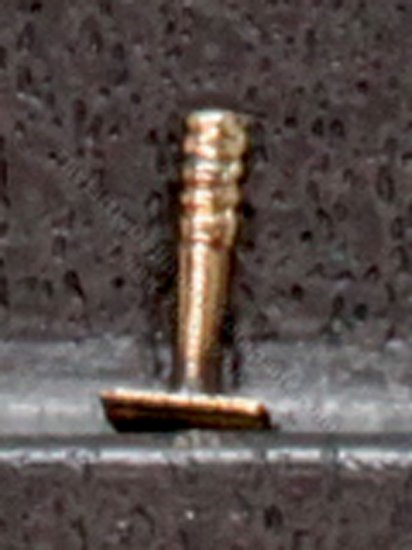 (image for) Miniature Gold Razor by Don Henry