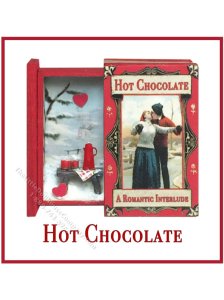 (image for) Miniature Secret Book - Hot Chocolate Kit