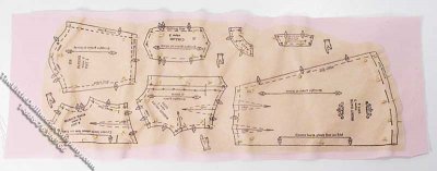 (image for) Miniature Pinned Sewing Pattern by Bette Jo Chudy (1/pk)