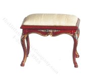Grand Piano Bench, French Baroque 1908 - Walnut (image for) Grand Piano Bench, French Baroque 1908 - Walnut
