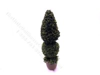 (image for) Miniature 6inch Topiary in Grey Round Base for Dollhouses