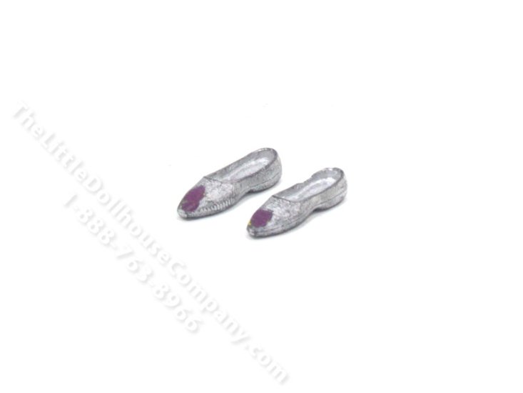 (image for) Miniature Moulded Metal Loafers