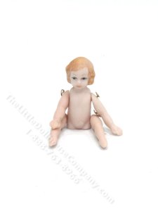 (image for) Miniature Porcelain Baby Girl Doll