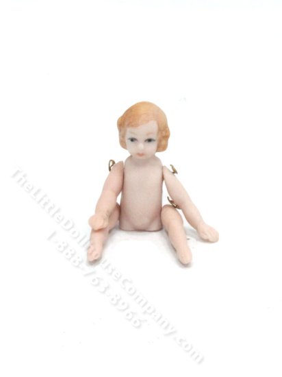 (image for) Miniature Porcelain Baby Girl Doll