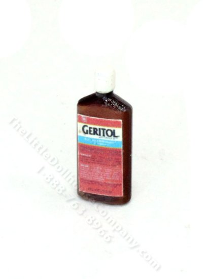 (image for) Miniature Bottle of Nutrtional Supplements for Dollhouses