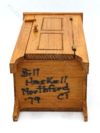 (image for) Miniature Stained Linen Cabinet