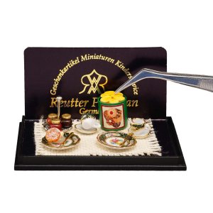 (image for) Miniature British Teatime with Cookies and Jam - Irish Design
