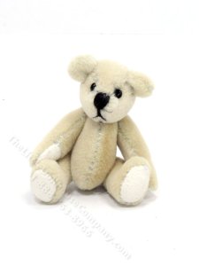 (image for) Dollhouse Scale Model Cream Bear