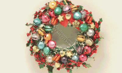 (image for) Miniature Handcrafted Wreath for Dollhouses