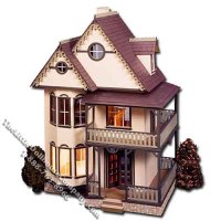 (image for) Greenleaf 2902, Tennyson Dollhouse Kit