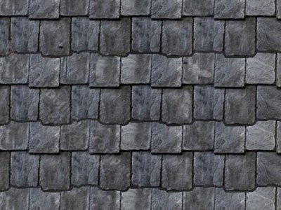 (image for) Dollhouse 1/2" Scale Roof Paper