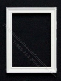 (image for) Miniature Large 'Allison' Frame - White